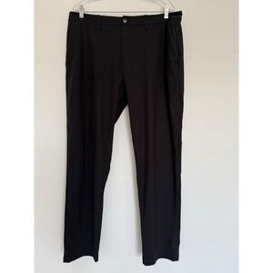 Lululemon Men's Black Performance Stretch Pants‎ 36 Golf Travel Office